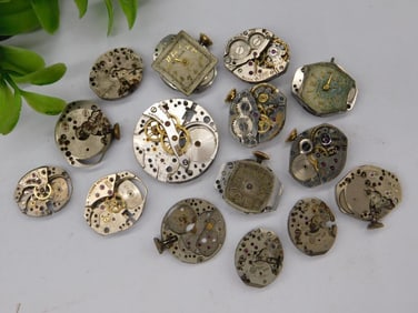 Vintage Watch Movements for Repair or Parts Watchmaker Watchmaking Tools