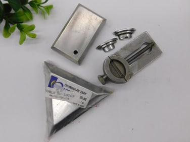 Metal Craft Tools Kit with Triangular Tray and Adjustable Clamp Watchmaker Watchmaking Tools