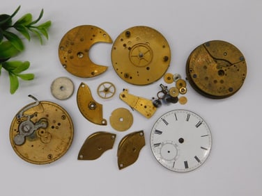 Vintage Watch Movements and Parts Watchmaker Watchmaking Tools