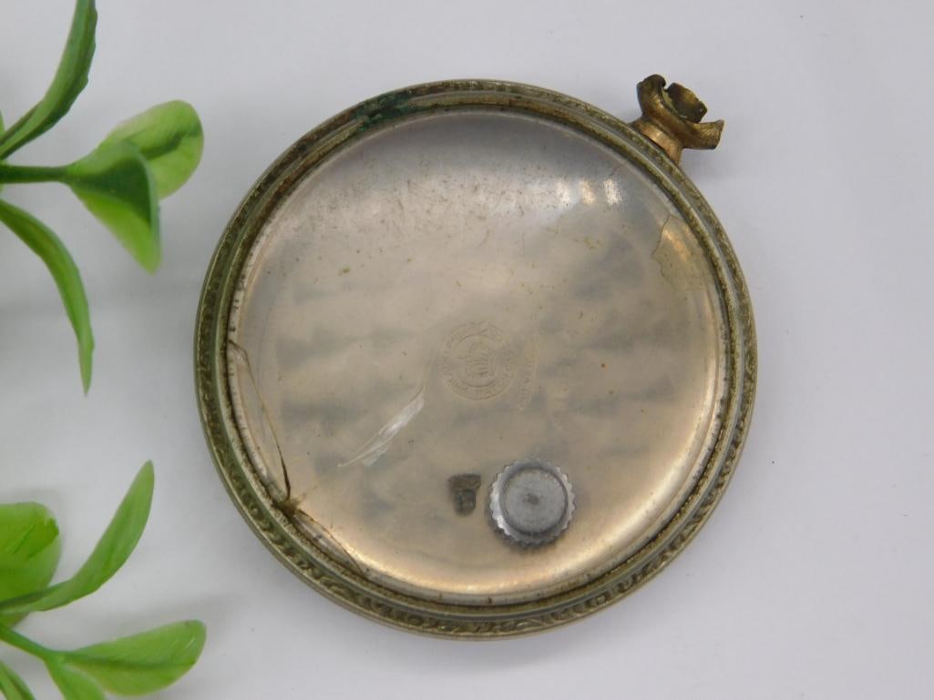 Vintage Pocket Watch Case with Glass Cover WATCHMAKING WATCHMAKER TOOLS: Vintage Pocket Watch Case with Glass Cover WATCHMAKING WATCHMAKER TOOLS