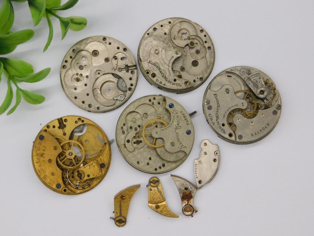 Vintage Pocket Watch Movements Watchmaking Watchmaker Tools: Vintage Pocket Watch Movements Watchmaking Watchmaker Tools