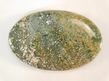 OCEAN JASPER CABOCHON ROCK STONE LAPIDARY SPECIMEN