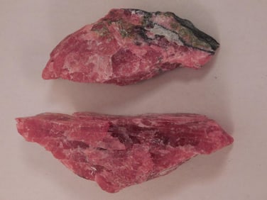GEM RHODONITE ROCK STONE LAPIDARY SPECIMEN