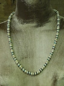 AFRICAN TRADE BEADS ROCK STONE LAPIDARY SPECIMEN