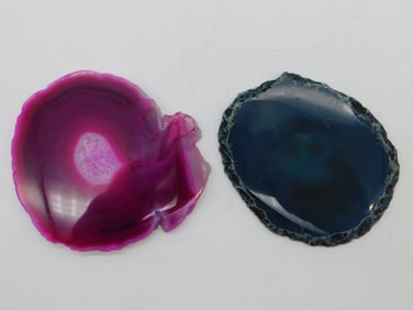 AGATE SLICES ROCK STONE LAPIDARY SPECIMEN