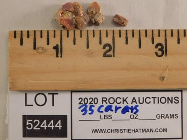 VANADINITE 35 CARATS ROCK STONE LAPIDARY SPECIMEN