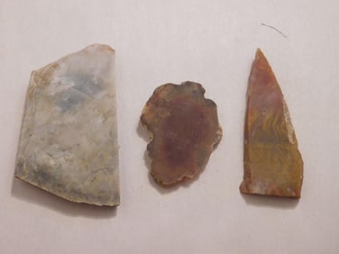 MIXED SLAB LOT ROCK STONE LAPIDARY SPECIMEN