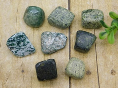 MIXED TUMBLED ROCK STONE LAPIDARY SPECIMEN