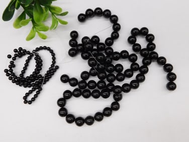 BEADS ROCK STONE LAPIDARY SPECIMEN