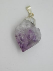 AMETHYST PENDANT ROCK STONE LAPIDARY SPECIMEN