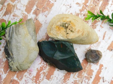 MIXED LOT ROCK STONE LAPIDARY SPECIMEN