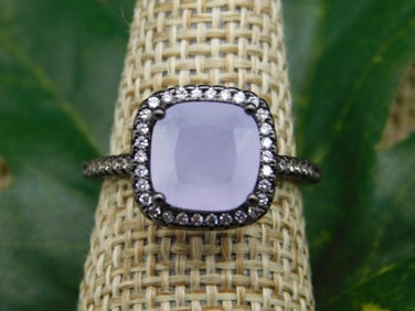 GENUINE STONE RING SIZE 6