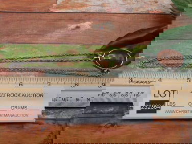 GOLDSTONE PENDANT NECKLACE ROCK STONE LAPIDARY SPECIMEN