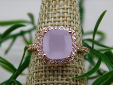 GENUINE STONE RING SIZE 6