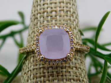 GENUINE STONE RING SIZE 8