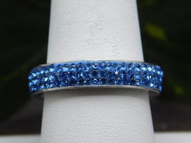 GENUINE STONE RING SIZE 9