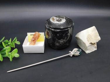 MIXED LOT ROCK STONE LAPIDARY SPECIMEN