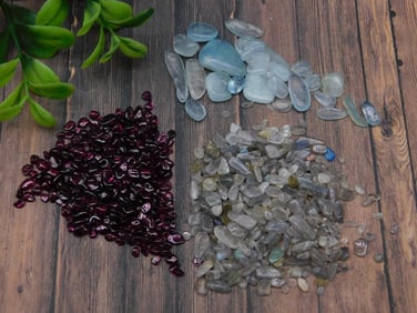 MIXED GEMSTONES ROCK STONE LAPIDARY SPECIMEN