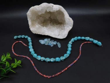 MIXED LOT ROCK STONE LAPIDARY SPECIMEN