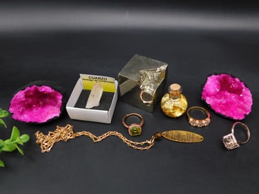 MIXED LOT ROCK STONE LAPIDARY SPECIMEN