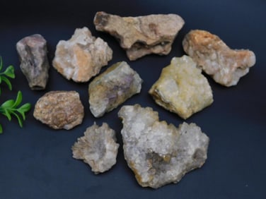MIXED ROUGH LOT ROCK STONE LAPIDARY SPECIMEN