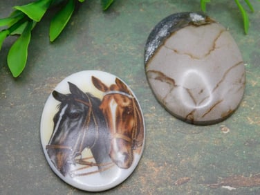 CABOCHONS ROCK STONE LAPIDARY SPECIMEN