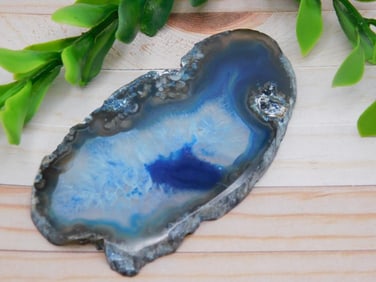 AGATE SLICE ROCK STONE LAPIDARY SPECIMEN