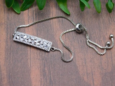 GENUINE STONE ADJUSTABLE BRACELET ROCK STONE LAPIDARY SPECIMEN