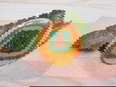 CARPENTERS CABOCHON ROCK STONE LAPIDARY SPECIMEN