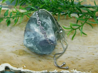 GENUINE STONE ADJUSTABLE BRACELET ROCK STONE LAPIDARY SPECIMEN