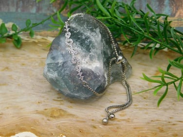 GENUINE STONE ADJUSTABLE BRACELET ROCK STONE LAPIDARY SPECIMEN