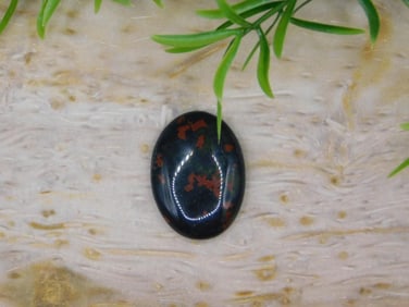 MAHOGANY OBSIDIAN CABOCHON ROCK STONE LAPIDARY SPECIMEN