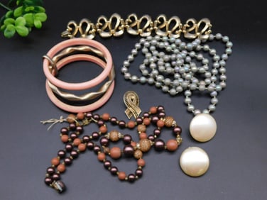 MIXED JEWELRY LOT ROCK STONE LAPIDARY SPECIMEN