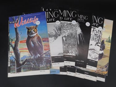 WYOMING WILD LIFE MAGAZINES VINTAGE ANTIQUE