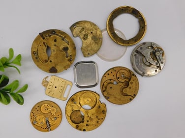 Vintage Watch Parts and Movements WATCHMAKING WATCHMAKER TOOLS