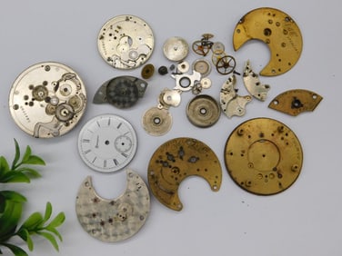 Vintage Pocket Watch Movement Parts?WATCHMAKERS WATCHMAKING TOOL