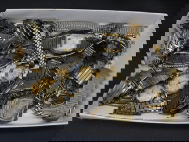 Vintage Watch Parts and Bands in Mixed Condition?WATCHMAKERS WATCHMAKING TOOL