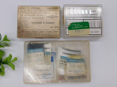 Watch Parts and Components Collection?WATCHMAKERS WATCHMAKING TOOL