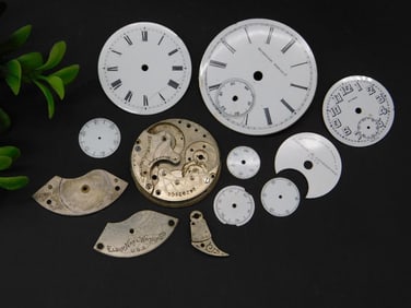 Vintage Watch Faces and Movements Bundle?WATCHMAKERS WATCHMAKING TOOL