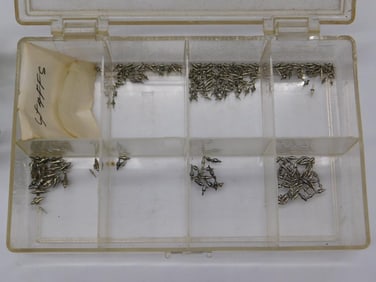 Plastic Organizer Box with Watch Connectors or Pins?WATCHMAKERS WATCHMAKING TOOL