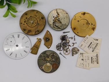 Vintage Pocket Watch Movements and Parts?WATCHMAKERS WATCHMAKING TOOL