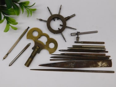Vintage Assorted Machinist and Hand Tools?WATCHMAKERS WATCHMAKING TOOL
