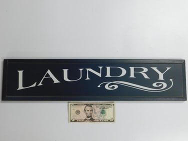 Laundry Decorative Sign