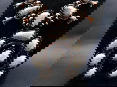 COSTUME JEWELRY SQUASH BLOSSOM NECKLACE