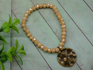 AMAZING GRACE AND SPARKLE BEAD BRACELET
