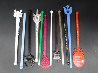 ADVERTISING STIR STICKS VINTAGE ANTIQUE