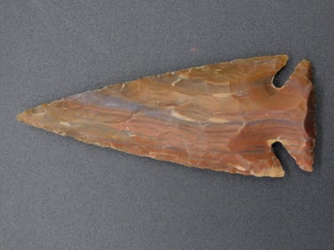 HAND KNAPPED ARTIFACT ROCK STONE LAPIDARY SPECIMEN