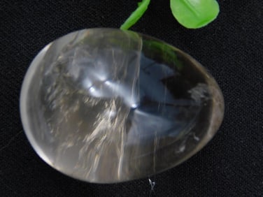 Quartz Egg Shaped Stone, 62 Grams ROCK STONE LAPIDARY SPECIMEN