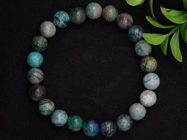 Beaded Multicolor Stone Bracelet ROCK STONE LAPIDARY SPECIMEN