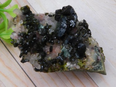 Epidote Rock Stone Lapidary Specimen